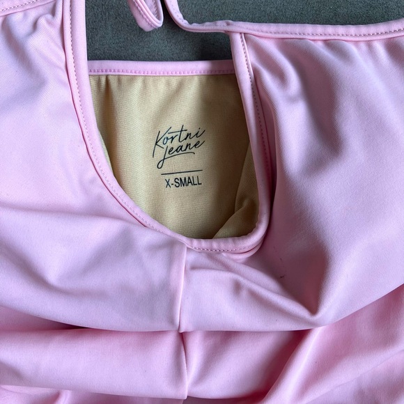 KORTNIJEANE TIE-UP SWIM TOP - Picture 2 of 2